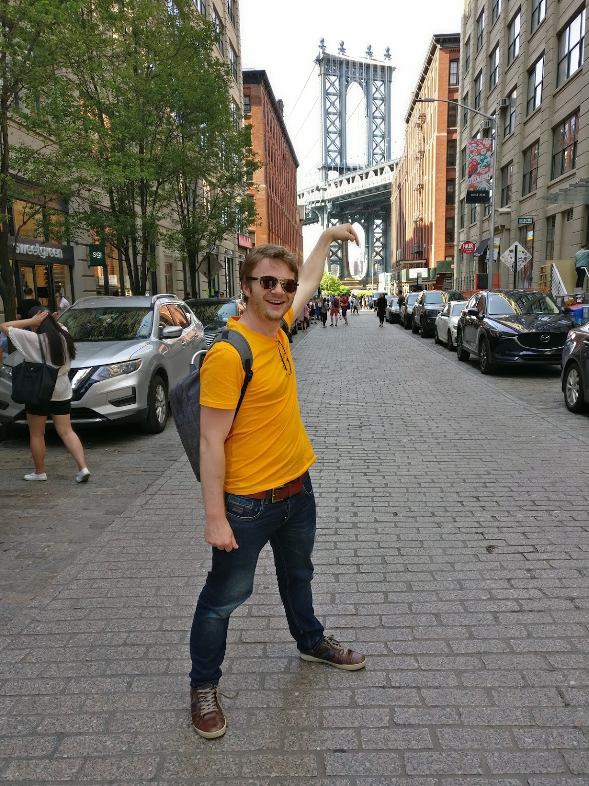 Olly BenevolentAI Story During a trip to BenevolentAI’s New York Office to meet new joiners, then in Dumbo, Brooklyn, May 2018