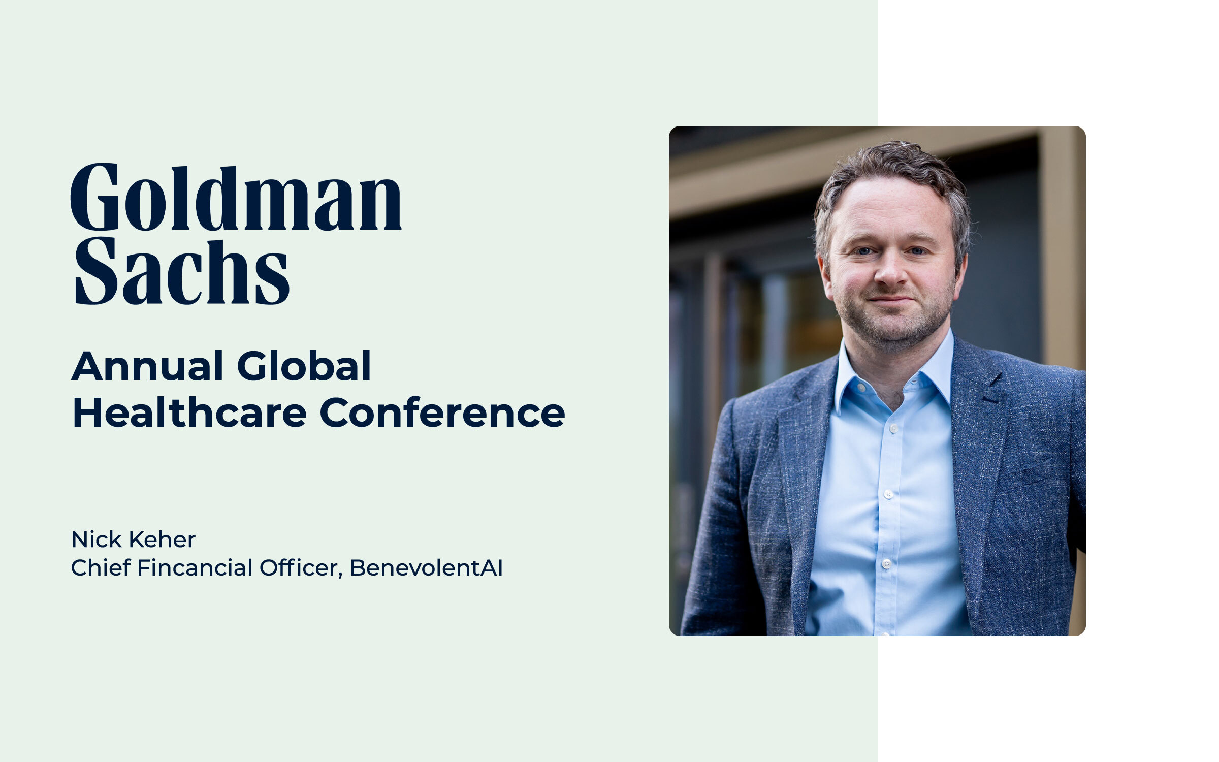Goldman Sachs Annual Global Healthcare Conference w/ Nick Keher